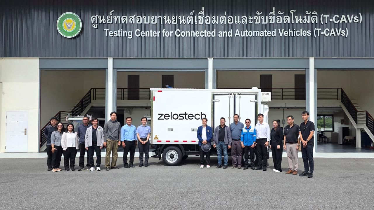 Thailand Launches First Official Level 4 CAV Testing Program with Zelostech