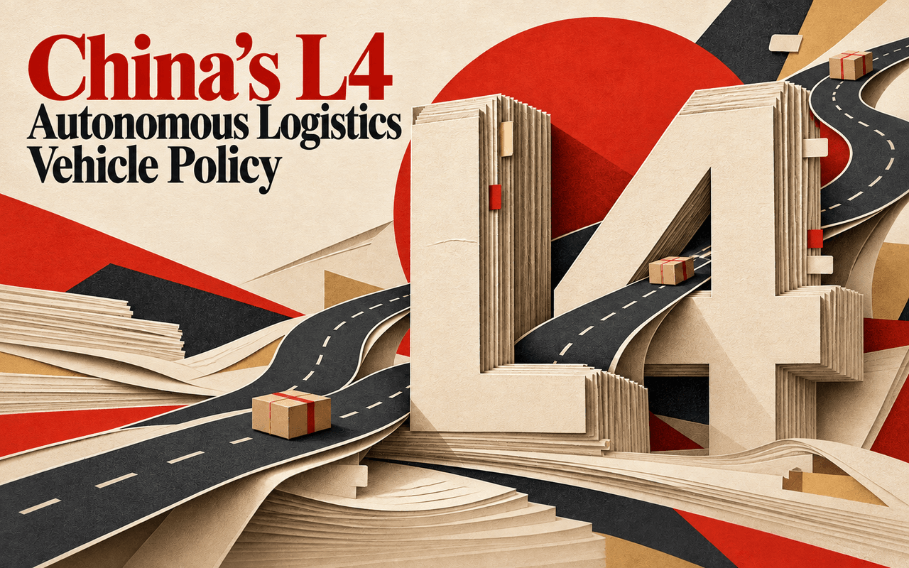 China’s L4 Autonomous Logistics Vehicle Policy Overview
