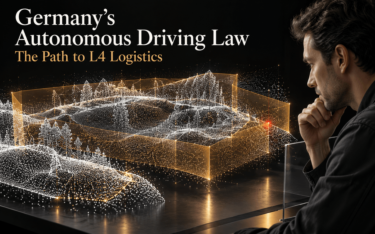Germany’s Autonomous Driving Law and the Path to Legal L4 Logistics Operations