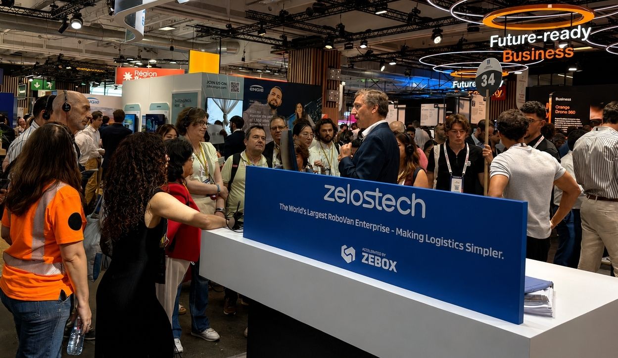 Zelostech Showcases Scalable Autonomous Logistics at VivaTech 2026, Strengthening Global Industry Collaboration