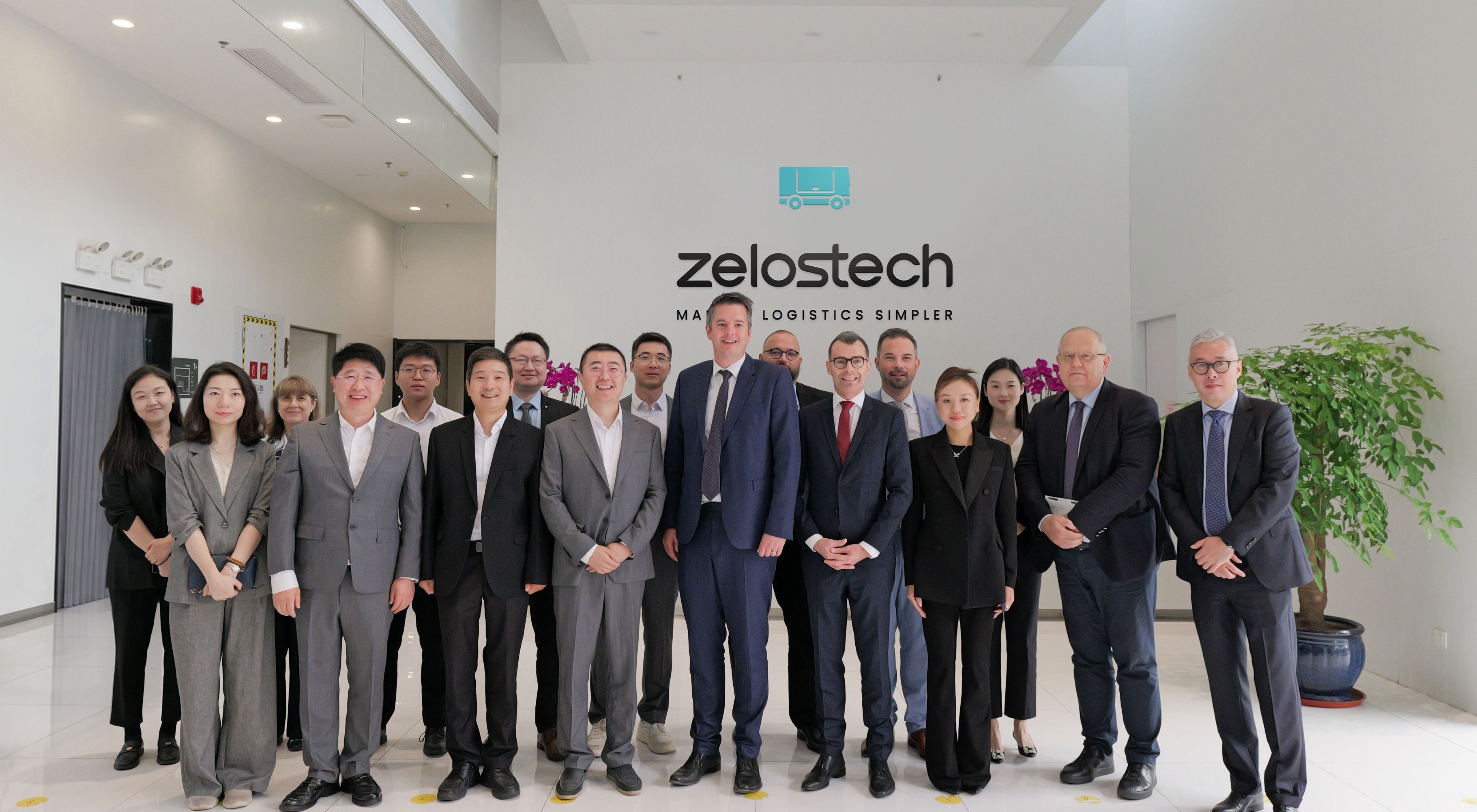 Luxembourg Economy Minister Visits Zelostech to Advance Autonomous Logistics Cooperation
