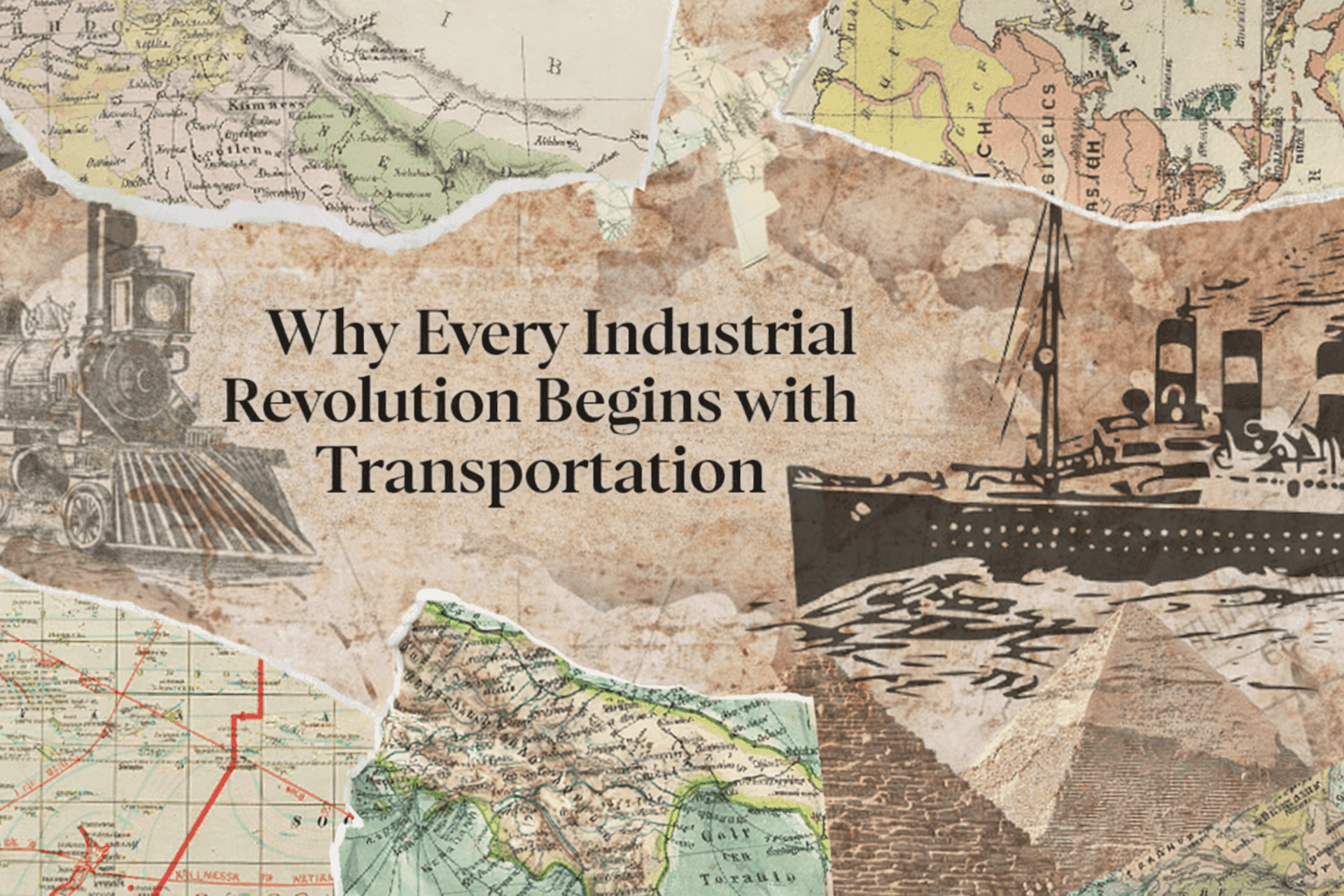 Why Every Industrial Revolution Begins with Transportation