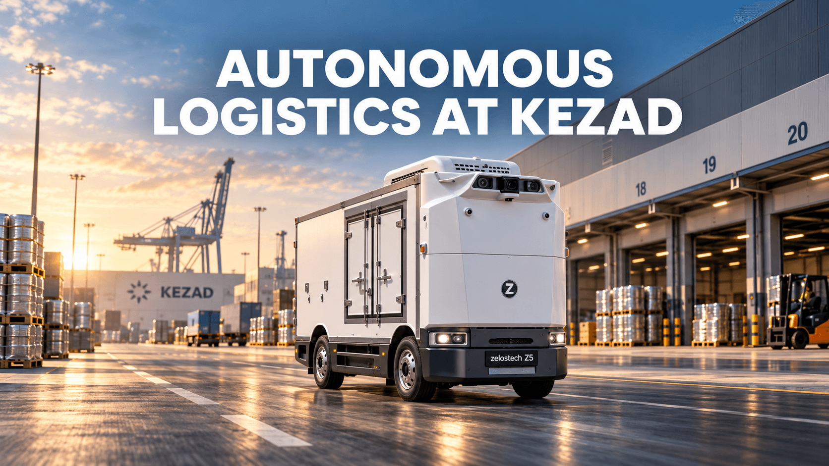 UAE Autonomous Delivery Vehicle Policy and the KEZAD Deployment