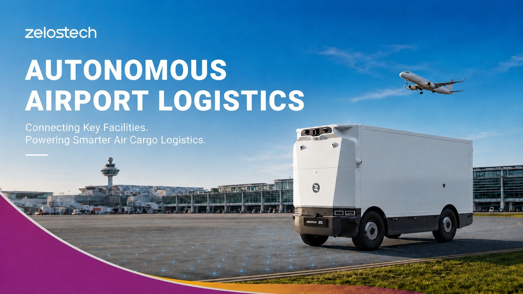 Zelostech RoboVan Deploys at Changi Airport to Enable Integrated Landside Logistics Automation