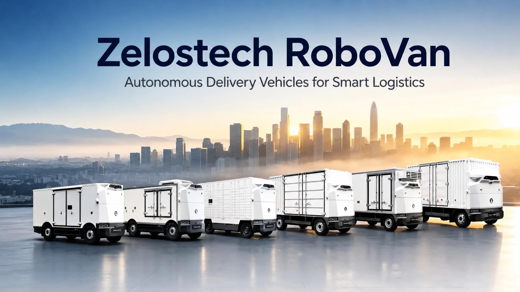 Zelostech RoboVan: Autonomous Delivery Vehicles for Smart Logistics