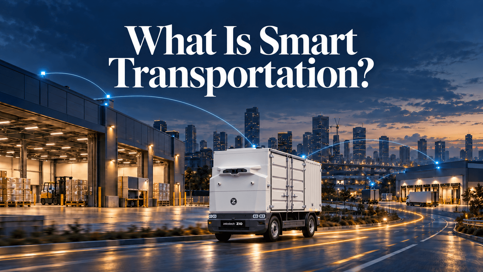 What Is Smart Transportation? A Guide to IoT, Connected Systems, and Goods Movement