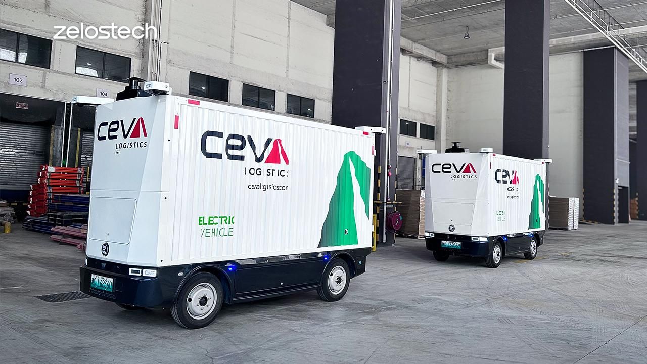 Zelostech Z10 Autonomous Vehicles Trialed at CEVA Logistics’ Singapore Facility