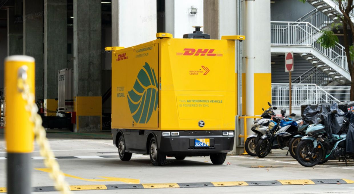 Zelostech and DHL Supply Chain Launch First Autonomous Logistics Vehicles